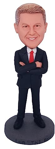 mydedor Individuelle Wackelkopf-Figur, personalisierte Figur, Geburtstagsgeschenke für Büro, Auto, Armaturenbrett, Sammlerstück