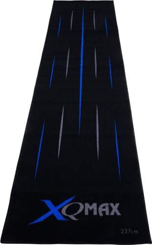Dartmatta 237 x 60 cm med motivval dartmatta med kastlinje grå svart röd blå turneringsmatta steeldart matta dart matta röd 237 x 60 cm)