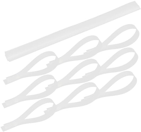 Abaodam 20stücke Snare Draht Befestigungsbänder Aus Langlebigem Pet-material Für Snare Drum Zubehör Einfache Montage Und Zuverlässige Nutzung Für Verschiedene Trommelmodelle