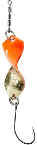 Balzer Trout Attack Shooter Spoon 6,0 g, colore: arancione/oro
