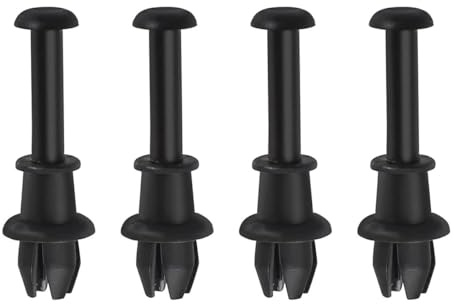 LEEQ Hutablage Clips - 4 PCS Auto Hutablage Clip, Hutablage Haltegurt Clip, Hutablage Seiten Clips, Hutablage String Clips Halter, Knopf Halter Pivot Peg, Hutablage String Clip Hakenhalter