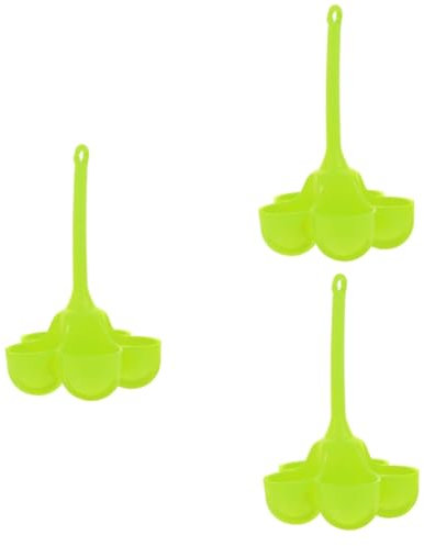PRETYZOOM 3 Piezas De De Silicona Taza De Vapor De Huevo Hueveras De 5 Agujeros Aparato Para Cocinar Fabricante De Útil Huevera De Silicona Gel De Sílice