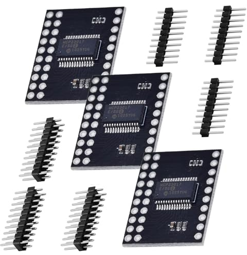 3 Stück MCP23017 I2C CJMCU-2317 serielle Schnittstelle 16 Bit I/O | Expander Modul Port Expander mit I2C serielle Schnittstelle, Hochgeschwindigkeits-I2C-Schnittstelle kompatibel fürArduino