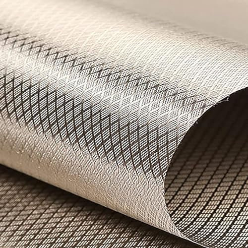 EMI RF Abschirmgewebe - Faraday-Stoff für RFID-Schutz, EMF-Blocker, WiFi & Zellsignalblockierung, Nickel-Kupfer-Material für leitfähige Pads, Decken, Vorhänge, Silber, 4 m