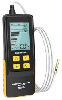 EDEDE Bremsflüssigkeitstester, Motoröltester Motorschmierölanalysator Schlauchsondenerkennungswerkzeug Bremsflüssigkeit Teststreifen Kalibriert