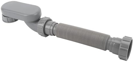 Marhynchus Baignoire Flexible du Tuyau de Vidange des Odeurs de Prévention du Drainage de Douche 1 1/2 Pouces pour le Matériau en PVC de Salle de Bain