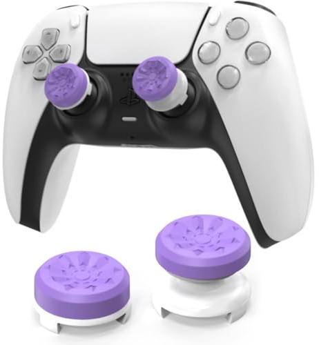 2 Piezas thumbsticks, Cubierta de Agarre de Silicona para Joystick de PS4 y PS5, joysticks para PS5 PS4 Joystick, Ayuda a apuntar, controlar y Reducir la Fatiga del Pulgar