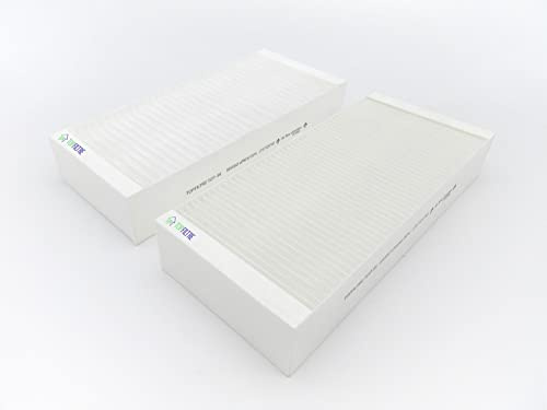 TOP FILTRE - Lot de 2 Filtres G4 & M5 VMC Double Flux UNELVENT Domeo 210/210 FL – 275x125x48 mm - Purification de l’Air