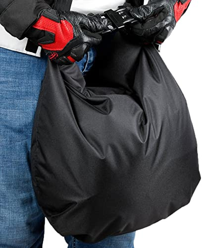 Yusheng Bolsa para Moto | Mochilas Impermeables para Cascos | Bolsa Transporte Almacenamiento Tela Oxford para Exteriores con Cerradura para Andar en Bicicleta y Motocicleta