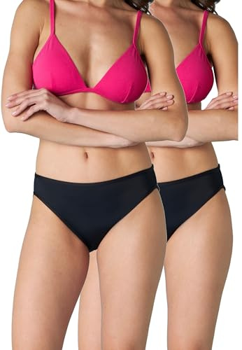 Lovable Bikini Costume da Bagno Mestruale, Slip da Ciclo Lavabile e Riutilizzabile, Flusso Medio, Swimwear Period Panties Bi-Pack Donna
