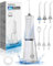Water Flossers for Teeth - 5 Modes, 6 Flossing Tips, Rechargeable Cordless Portable 300ML Larger Tank Electric Waterflosser Cleaner IPX7 Waterproof Floss Cleaning Teeth Pick for Home Travel