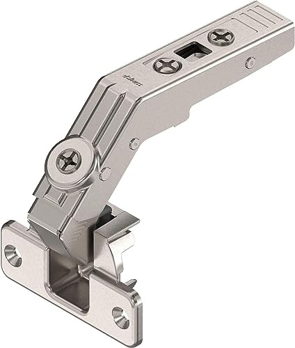 6466533 Charnière de porte pliante d'angle Clip TOP 60° avec pot à ressort : vis