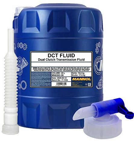 20 Liter, MANNOL 8202 DCT Fluid Getriebeöl (5,68€/Liter)