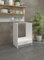 JD Greta Kitchen Base Oven Cabinet – 600mm – Base Kitchen Oven Unit (Without Worktop) - White Matt