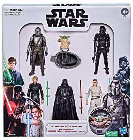 Star Wars Darth Actionfiguren-Set für Kinder ab 4 Jahren, 15,2 cm, 6 Stück