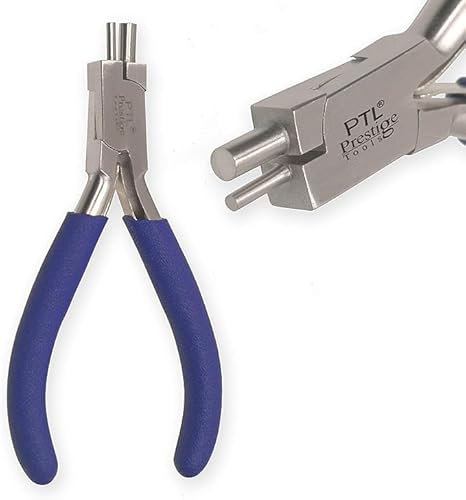 PTL Memory Wire Finishing Pliers - 2mm and 4mm Consistent Looping Round Nose Pliers for Creative Art, Jewelry Making and Gift Ideas