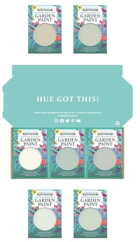 Rust-Oleum Garden Paint in Matt Finish – Fresh Greens Tester Box