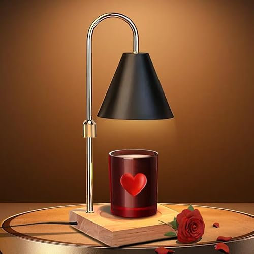 Candle Warmer Lamp with Dimmer & Timer - Mothers Day Candle Lamp Gifts for Women, Mum, Teacher,Her,with 2 Bulbs,Vintage wax melt burners,Women Presents for Mummy from Daughter Son,Spa Home Decor gifts