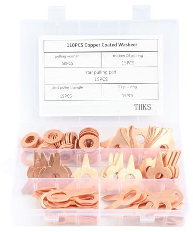 Accessoires de Kit de Soudage de Goujons 110PCS, Pièces Triangulaires, Nouvelles Pièces Triangulaires, Pièce OT Ordinaire, Pièce OT épaissie, Pièces de Soudure Rondes