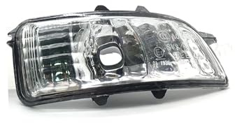 Indicador Intermitente Para Volvo S40 S60 S80 C30 C70 V50 V70 2007 -2012 2011 2010 2009 2008 Lente Lámpara Luz Señal Giro Con Indicador Espejo Lateral Izquierdo Y Derecho Indicadoras Giro Dinámicas (
