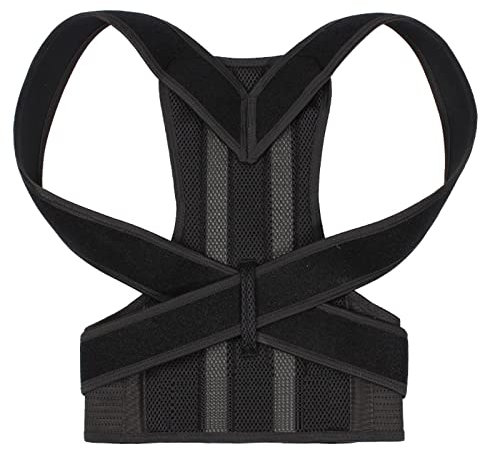 QZDCFC Rückenbandage, Haltungskorrektur für Damen und Herren, Rückenstütze, Geradehalter, Schulter-Aufrechtstütztrainer, zur Körperkorrektur und Linderung von Nackenschmerzen (5XL) charitable