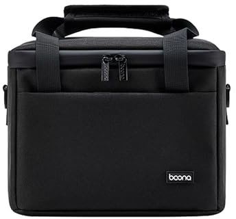 Étui de transport pour projecteur XGIMI Horizon Pro 4K, compatible avec projecteur XGIMI Horizon 1080p FHD, sac de voyage avec bretelles (noir)