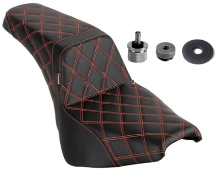 Flachsattel Sattel Sitzbank Motorrad-Sitzkissen Für Ha&rley Für Softail Für Heritage Für Classic Für Street Für Bob Für Slim Für Deluxe 2018–24