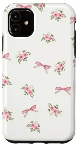 Estetica Fiocchi Rosa & Fiori Coquette Mini Floreale Vintage Custodia per iPhone 11