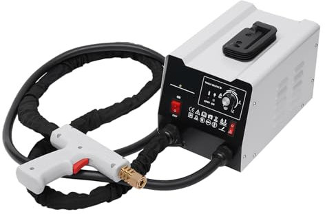 ROMYIX Karosserie Ausbeulspotter, 7 Modi Auto Karosserie Ausbeulmaschine Schweißgerät,3500A Dent Puller Punktschweißgerät 3KW Spotter Reparatur Kit für Pkw, LKW