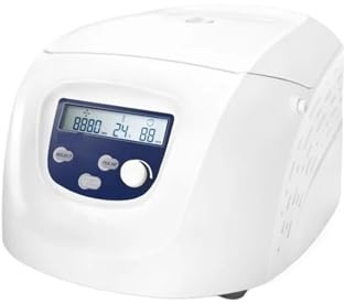 Laboratorio di centrifuga da banco, La centrifuga 12000 giri/min viene fornita con il kit del rotore ematocrito fino a 24 centrifughe con display LCD a tubi capillari