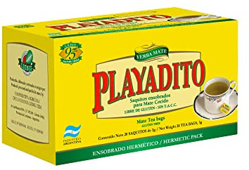 Playadito Mate Cocido Sachets de thé 20 sachets de thé