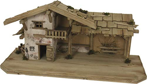 Dekop Krippenstall Stall Falkenstein 70x29,5x31cm passend für 9-11cm Figuren (444635284287)