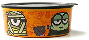 Tupperware Tutto Fresco da 1,5 L Motivo di Halloween Arancione-Nero