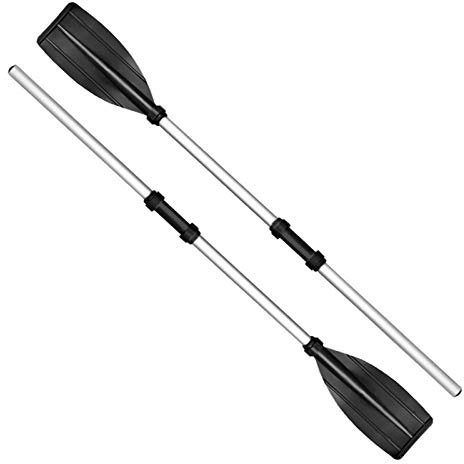 josietomy Remo de kayak, doble remo, ajustable, para bote inflable, kayak, canoa, 1 par