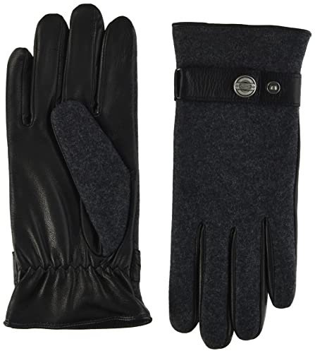 Roeckl Herren Starnberg Lederhandschuhe, black, 10