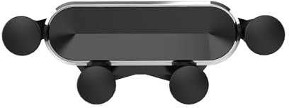 DCYBDL Handyhalterung Auto für VW Golf 7 Wagon 2013-2019-pr, 360° Drehbar Verstellbare Autohalterung Handy Auto Handyhalter Auto Halterung Handy Auto Telefonhalterung,Blacksilver