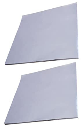 Beaupretty 50 Sheets Tin Foil Oven Paper Household Foil Sheets Professional Baking Paper Multi-Function for Baking Supply Use Kitchen Oven