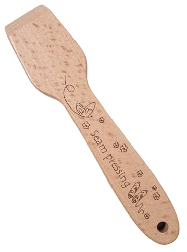 Multipurpose Seam Presser - Hardwood Roller Quilting, Sewing Fabric Crafts | Seam Crease Presser, Tailoring Tool, Press Roller for Applique, Paper Piecing, Iron- Fabric Pressing Tool