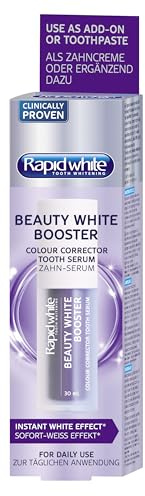 Rapid White Beauty White Booster Zahn-Serum | 30 ml | Farbkorrektur-Technologie mit Sofort-Weiß-Effekt.