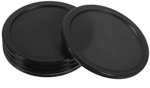 TOYANDONA 5stücke Airhockey Zubehör Kunststoff Hockey Pucks Eishockey Pucks Spiel Teile Ersatz Für Tischhockey Ausrüstung