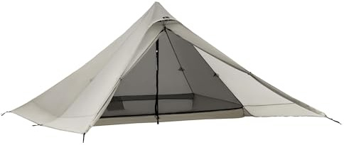 Thous Winds Camping Zelt, Outdoor Zelt 2 Personen Wasserdicht, 4 Saison Winddicht Ultraleichtes Pyramidenzelt für Solo