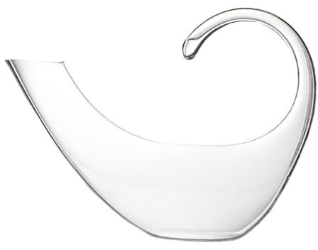 Générique Carafe à Vin en Cristal, Distributeur De Vin Rouge 1500 ML, Carafe Rapide pour La Maison, Soufflée à La Main sans Plomb, Versement élégant Et Anti-Goutte (1500ML)