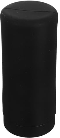 Schwarze Seifenspenderflasche aus Silikon mit Hygienischer Versiegelung | Seifenspender Silikonform, Handliche Quetschflasche für Küche und Reisen, für Haushalt