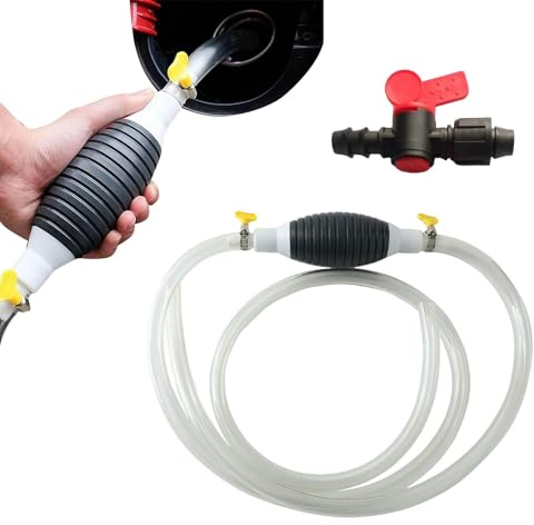 Bomba Manual De Combustible,Bomba Mano Gasolina,Bomba De Agua Manual,Bomba Trasvase Gasoil,Bomba De Sifón Manual De Combustible,Bomba de Cebado para Diésel,Bomba Transferencia Para AutomóViles,Barco
