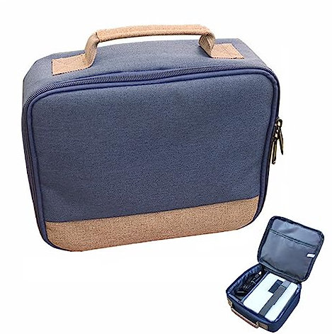 Kabel Organizer Elektronik Tasche - Tragbar für Mini Projektor und Zubehör - Kompatibel mit den Meisten Projektoren