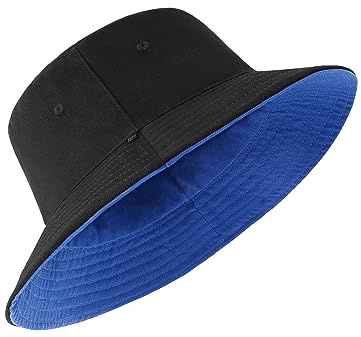 Zylioo Fischerhut XL/XXL/3XL Anglerhut Für Großen Kopf,UPF50+ Reversibel Bucket Hats,Beidseitigen UV-Schutz Sonnenhut mit Breiter Krempe