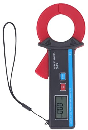 Tångmätare Läckström Hög Noggrannhet Digital Läckare Bärbar Amperemeter 40 Mm Käft AC DC Mätning 0,00mA-300,0A Resistans