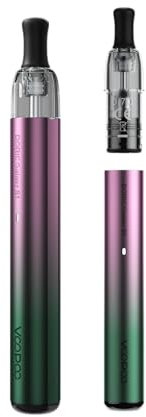 Sigaretta Elettronica VOOPOO Doric Astra Kit 2500mAh Batteria Integrata 30W Serbatoio 3ml con ITO 0.7Ω V2 / 1.2Ω V2,Senza Nicotina e Senza Liquido - (Rosa)