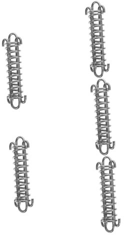 Gatuida 5stücke Hundeleine Mit Stoßdämpfender Feder Robuste Und Elastische Zugleine Für Große Hunde Edelstahl Für Outdoor-aktivitäten Bis Zugkraft