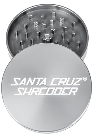 Santa Cruz Shredder Jumbo Gewürzmühle 2-teilig Metall Grau